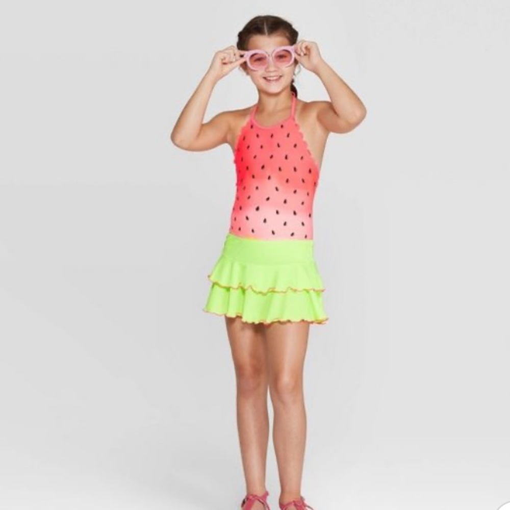 Cat and Jack Swimsuit & Matching Cover Up